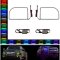 11-16 Ford F-250 Multi-Color Changing LED RGB Upper Headlight Halo Ring Set