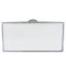 Interior Rectangle Square Chrome Rear View Glass Windshield Mirror Glue On Mount