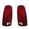 88-02 Chevy Chevrolet GMC C/K Truck Tahoe Blazer L & R Tail Light Lamp Lens Pair