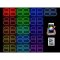 14-16 Chevy Silverado Multi-Color LED RGB SMD Headlight Halo Ring BLUETOOTH Set