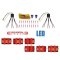 Universal Sequential LED Tail Brake Turn Signal Blinker Light Lamp Module Kit