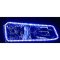 03-06 Chevy Silverado Multi-Color Changing RGB LED Upper Headlight Halo Ring Set