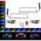 88-98 Chevy GMC Truck Color Changing LED RGB Upper Headlight Halo Rings Pair IR