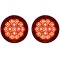 15 Red LED Rear Tail Turn Signal Lens Light 1157 Blinker Harley Motorcycle Pair