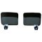 70 71 72 Chevy Truck Square Rectangle Chrome Outside Rearview Door Mirrors Pair