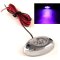 4Pc Purple LED Chrome Modules Motorcycle Car Truck Neon Under Glow Lights Pods