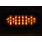 (1) 6" Work Truck Box Trailer Rv Brake Tail Park Turn Signal Lights Amber 26-Led