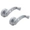 Interior Aluminum Billet Door Handles Window Knob Cranks Set Fits Dodge Truck