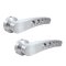 El Camino Ranchero Interior Inside Brushed Aluminum Billet Door Handles Pair