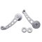 Ford Car Inside Interior Brushed Aluminum Billet Window Cranks Handles Pair 2