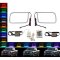 03-06 Chevy Silverado Multi-Color Changing Shift LED RGB Fog Light Halo Ring Set