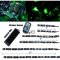 6Pc Green LED Motorcycle Chopper Frame Glow Lights Flexible Neon Strips 12V Kit