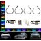 99-02 Chevy Silverado Multi-Color Changing Shift LED RGB Headlight Halo Ring Set