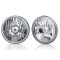 5-3/4 Crystal Clear Glass Metal Headlight Headlamp 6000K 6k HID Light Bulb Pair