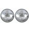 5-3/4" 5.75 Sealed Beam Halogen Glass Hi & Low Headlight Headlamp Bulbs Set 4