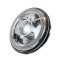 7" LED White Amber Halo Ring Angel Eyes Projector Headlight Headlamp Pair