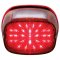 Harley Motorcycle 29 LED Red Stop Brake Tail Light / 4 LED White License Light