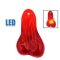 8" Red LED Light Bulb Car Truck Rear Bumper Tailgate Hitch Bull Nutz Nuts Balls