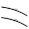 67-72 Chevy & GMC Truck 15" Polished Stainless Steel Windshield Wiper Blade Pair