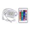 H11 27 SMD RGB Multi-Color Changing Shift Led Fog DRL Light Bulb IR Pair