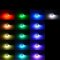 H16 5202 27 SMD RGB Multi-Color Changing Shift Led Fog DRL Light Bulb IR Pair