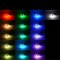 H3 27 SMD RGB Multi-Color Changing Shift Led Fog Light Bulb Bluetooth Pair