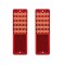 71-72 Chevy GMC Truck LED Red & Amber Tail Park Light Lenses & Brake Module Set