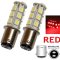 #1157 Red 18 SMD LED 12V Tail Light Rear Brake Stop Turn Signal Lamp Bulbs PAIR