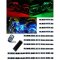 10Pc RGB/Red/Green/Blue/Yellow Glow Lights LED Strips Kit Fits Harley Motorcycle