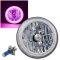 7" H6024/6014 Halogen Pink SMD LED Halo Ring H4 Light Bulb Angel Eye Headlight