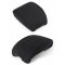 Black Neoprene Center Console Armrest Cover Protector For 07-17 Jeep Wrangler JK