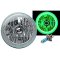 7" Halogen Motorcycle Green COB LED Halo H4 Light Bulb Headlight: Harley