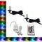 H4 9003 27 SMD RGB Multi-Color Changing Shift Led Fog DRL Light Bulb IR Pair 7.1