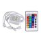 H4 9003 27 SMD RGB Multi-Color Changing Shift Led Fog DRL Light Bulb IR Pair 7.3