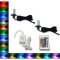 H4 9003 SMD RGB Multi-Color Changing Led Fog DRL Light IR Pair For Jeep Wrangler