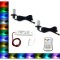 H4 9003 27 SMD RGB Multi-Color Changing Shift Led Fog Light DRL Bulb M7 Pair 7X6