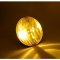 H6024/6014 7" Yellow Amber Crystal Glass Headlight H4 Halogen Fog Light Single