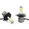 H4 HID SMD COB LED Low/Hi Beam Headlight Light Bulb 6000K 4000LM Set of 4 5-3/4"