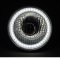 5-3/4 White Stock SMD Halo Light Angel Eye Headlight w/ 360° LED Lamp Bulb PAIR