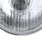 5-3/4" Stock Glass Metal Headlight LED 4000Lm H4 Light Bulb Headlamp Set of 4