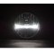 5 3/4” LED High/Low Glass Headlight Bulb w/ White LED Position Light Bar Set - 4