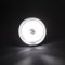 5-3/4" White SMD LED Halo Angel Eye Crystal Headlight & 6k LED Bulb Set of 4