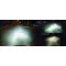 4x6" Bluetooth RGB SMD Color Chasing Halo Headlight 18/24w H4 LED Lamp Bulb PAIR