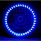 7" Halogen Motorcycle Blue 40-LED Halo Ring H4 Light Bulb Headlight For: Harley