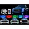 2007-2013 GMC Sierra Truck Multi-Color Changing LED RGB Headlight Halo Ring Set