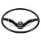 15-3/4" 62-71 Volkswagen Beetle Karman Ghia Type 3 Black Chrome Steering Wheel