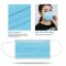 100pcs 3-Ply Layers Face Medical Disposable Mask Mouth Cover Shield Protection