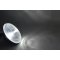 7" Stock Style H4 Glass Metal Headlight LED 4000Lm 40w Light Bulb Headlamp Pair