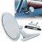 Chrome Metal Exterior Round Rear View Door Mirror Each for 1966-72 Chevy Car
