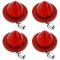 60 61 Chevy Impala Bel Air Nomad LED Red Tail Light Lamp Lens Set of 4 1960 1961